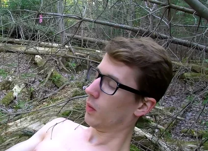 Outdoor Jack off with Twink Sacha