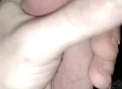 Stroking My Thick 7 Inch Cock