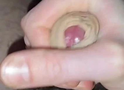 Horny Husband Masturbates His Hairy Cock While Home Alone, Cumming on Himself