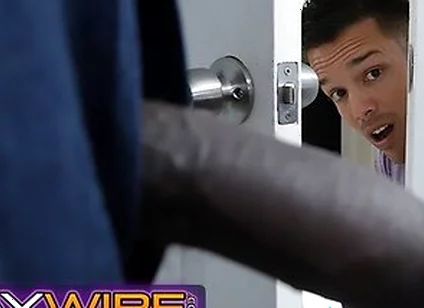 Devin Trez The Muscular Plumber Lays His Huge Pipe Inside Nic Saharas Tight Ass