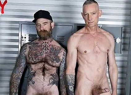 Mike Gerle Kneels And Cock Worships Muscled Dilf Jack Dixon