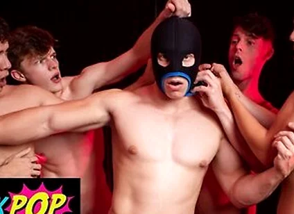 Sam Ledger, Jake Preston And Niko Vaz In Twink Fucker Zane Penetrates All His Four Friends Mouths And Their Tight Holes
