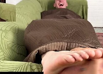 Spiritmonkey Giggles While Matt Enjoys Tickling His Feet