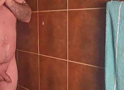 Jimbob Gets Wet and Messy in the Shower