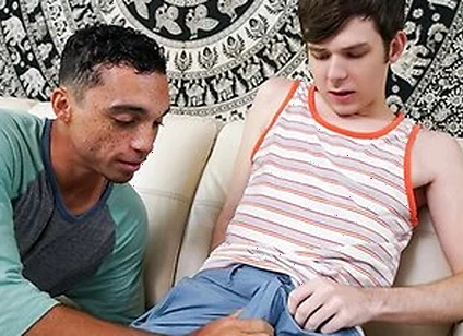 Horny Stud With Caramel Skin Amone Bane Creampies Bored Stepbrother Dakota Lovell