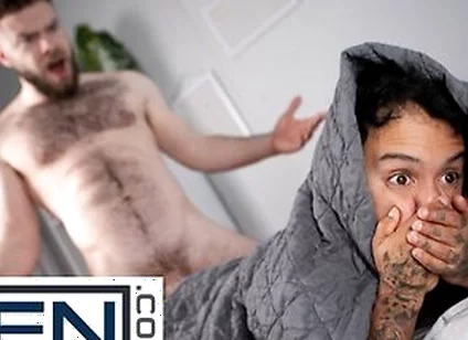 Men - Adrian Zuki Catches Marcus Mcniell Fucking A Sex Doll And Secretely Takes Its Place