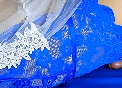 I Have a Wet Dream and Cum on My Own Face From Taking a Nap in Sexy Lingerie