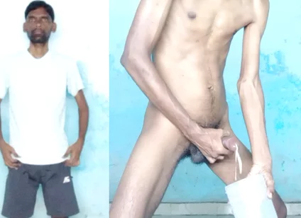 Rajesh Playboy 993 Nude Stroking Jerking off Dick Masturbating Big Cock and Cumming in the Jar