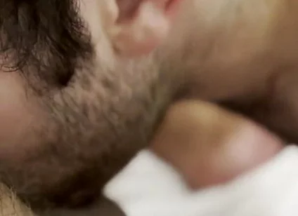 Bouncing on Huge Bear Dick