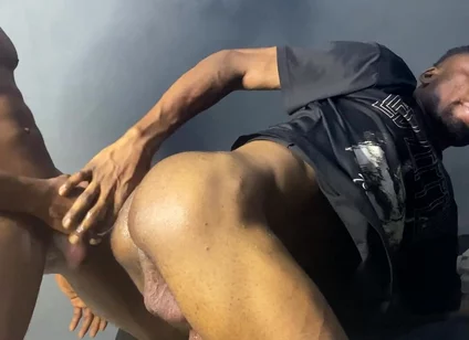 Crazy Dude Strokes My Hole