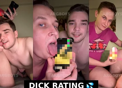 Dick Rating Made Me Horny so I Sucked My BF's Cock
