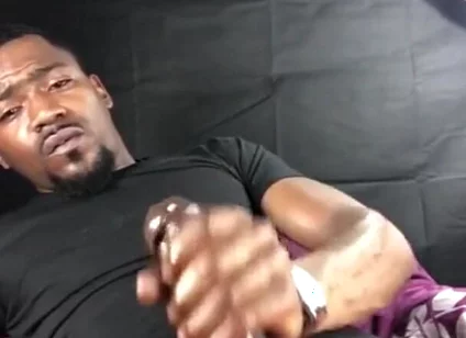 Jerking of Cumming Hard