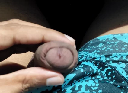 Cock Massage closeup solo Homemade Black cock POV