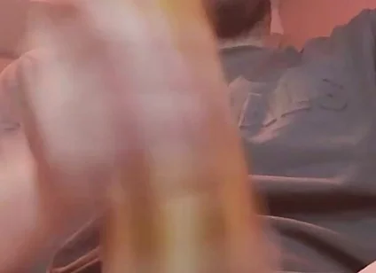 Hot Cumshot Top View