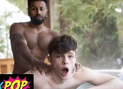 Braxton Cruz Gets A Handjob In The Hot Tub, Then Fucks A Twink In Doggystyle