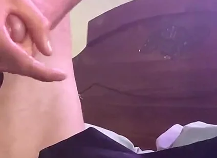 See Me Bust Twice While Jerking on My Knees