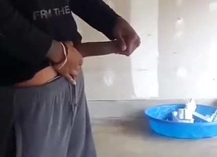 Wanking at work on lunch break