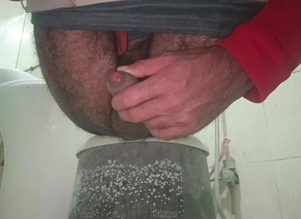 See How the Dick Slowly Gets Erect.