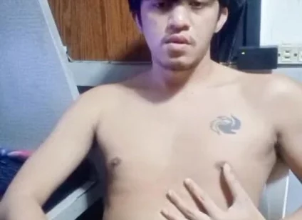 Asia Twink Get His Own Cum