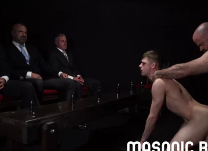 Apprentice Andram, Rick Fantana And Jack Andram - 2 Hung Suited Guys Bareback Apprentice