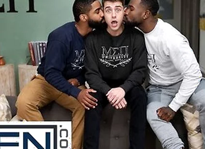 Denzel Welcomes His New Roommate Joey Mills In The Best Way By Fucking His Twink Ass