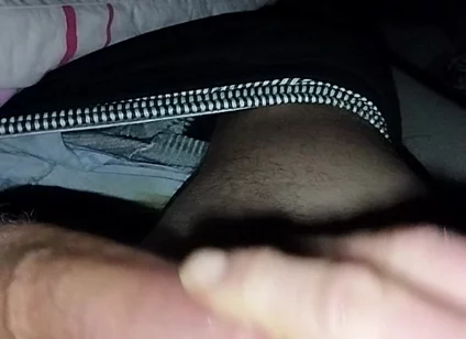 German Uncut Cock Masturbate