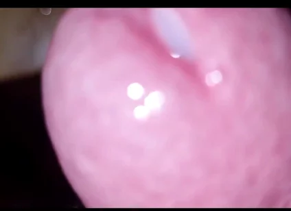Twice Cumshots with a Hard Cock and Interruption of the First Orgasm