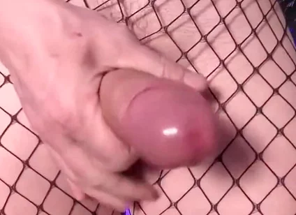 Sissy Femboy with a Big Dick Cums for You and Plays with His Cum