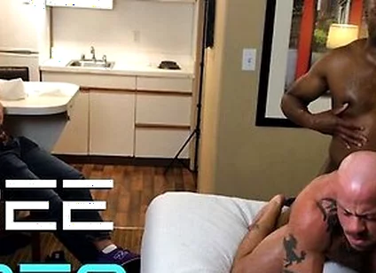 Big Black Cock Breeds My Boyfriends Willing White Hole With Champ Robinson And Sean Duran