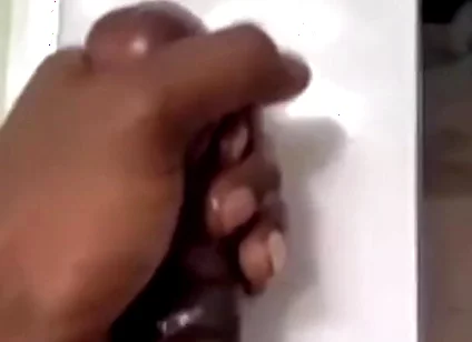 Bathroom solo stroking cumming hard