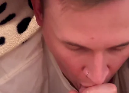 Sharing a Bed with My Step-sister's BF & Ridng and Blowjob