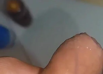 Increasing Phimosis Using Your Own Cum!