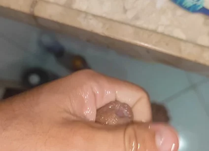 Increasing Phimosis Using Your Own Cum!