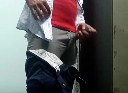 Indian Desi Man Enjoy with Stepfather and Police Officer Uncel Stepdaddy and Army Officer with Shower and Outdoor Park