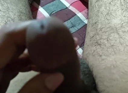 Stepdaddy Play with His Big Cock