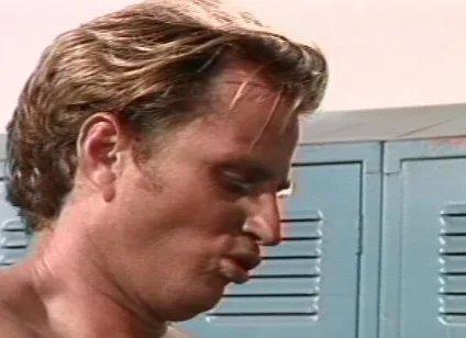 Three Guys Fuck Their Asses and Mouths in the Locker Room