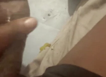 Oiling My Dick Jerking off