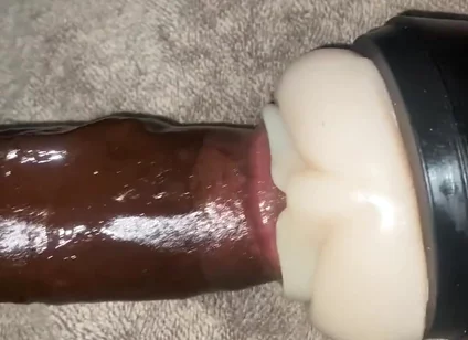 Fucking Torch Fake Pussy Cumming Hard