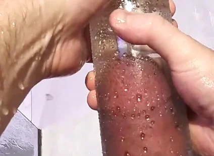 POV Morning Cock Pump with a Big Bear Body
