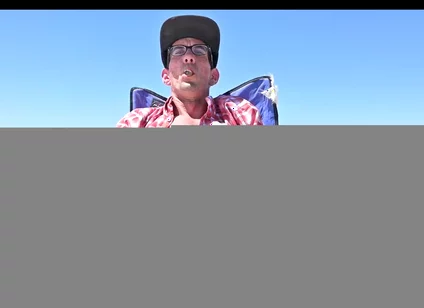 Masturbating