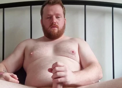 I stroked my dick