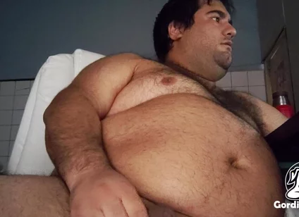 Fat Playing Video Games and Masturbating