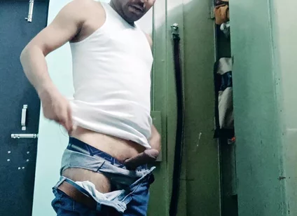 Indian Police Officer Army Man Desi Man Stepfather