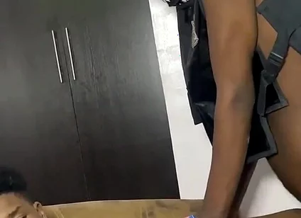 Hot Officer Fuck the Feminine Guy