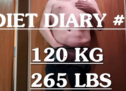 Diet Diary # 1 - Showing off My Body at the Start of My Diet