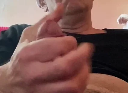 Festive Santa Claus Masturbating