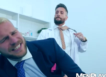 Malek Tobias, Tobias Malek And Nick North In North Checks In Butthole With His Fingers And Nice Dick