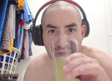 Cock and Balls in My Glass