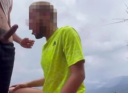 I Was Masturbating And This Man Arrived And We Ended Up Fucking In The Middle Of The Road