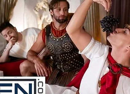 Caesar Mrdeepvoice Rides Dom Kings Gladiator Cock Like A True Emperor On His Throne